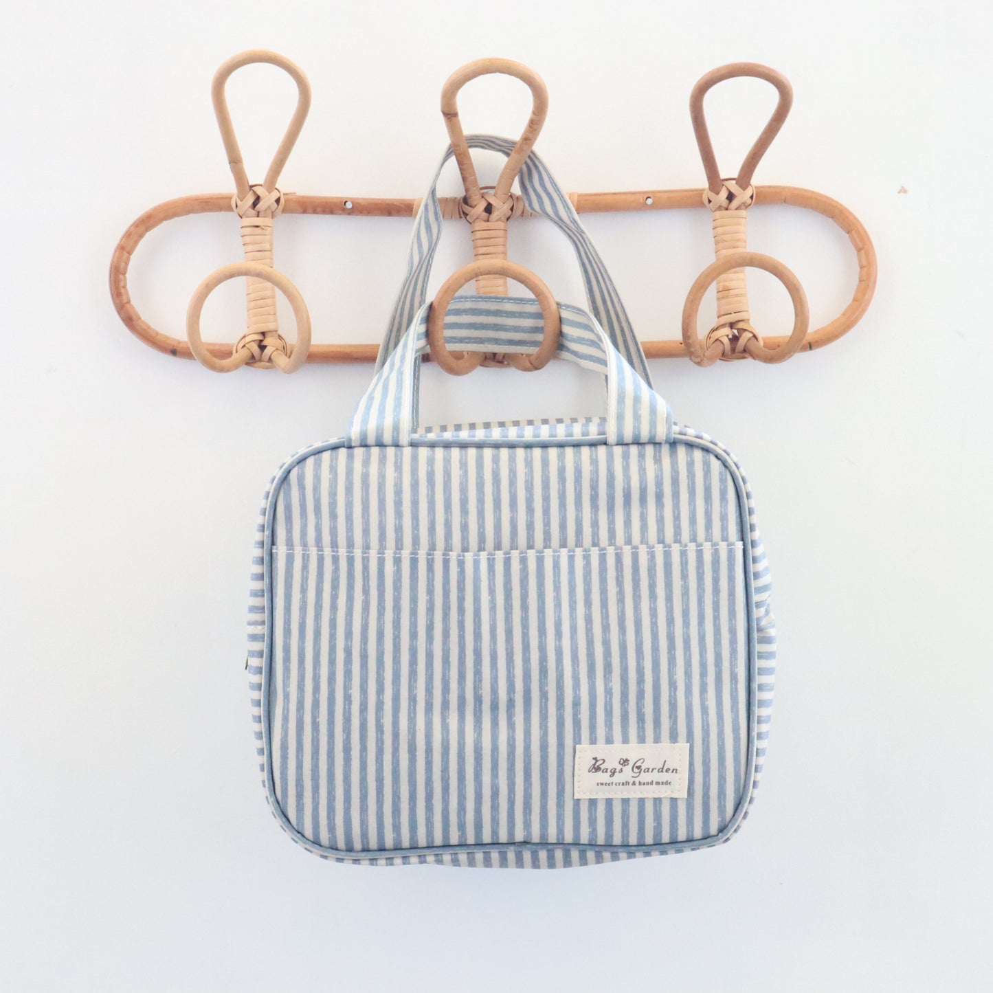 Bags Garden bolso de mano Cofre mini waterproof Rayas Azulado Bags Garden Bags Garden