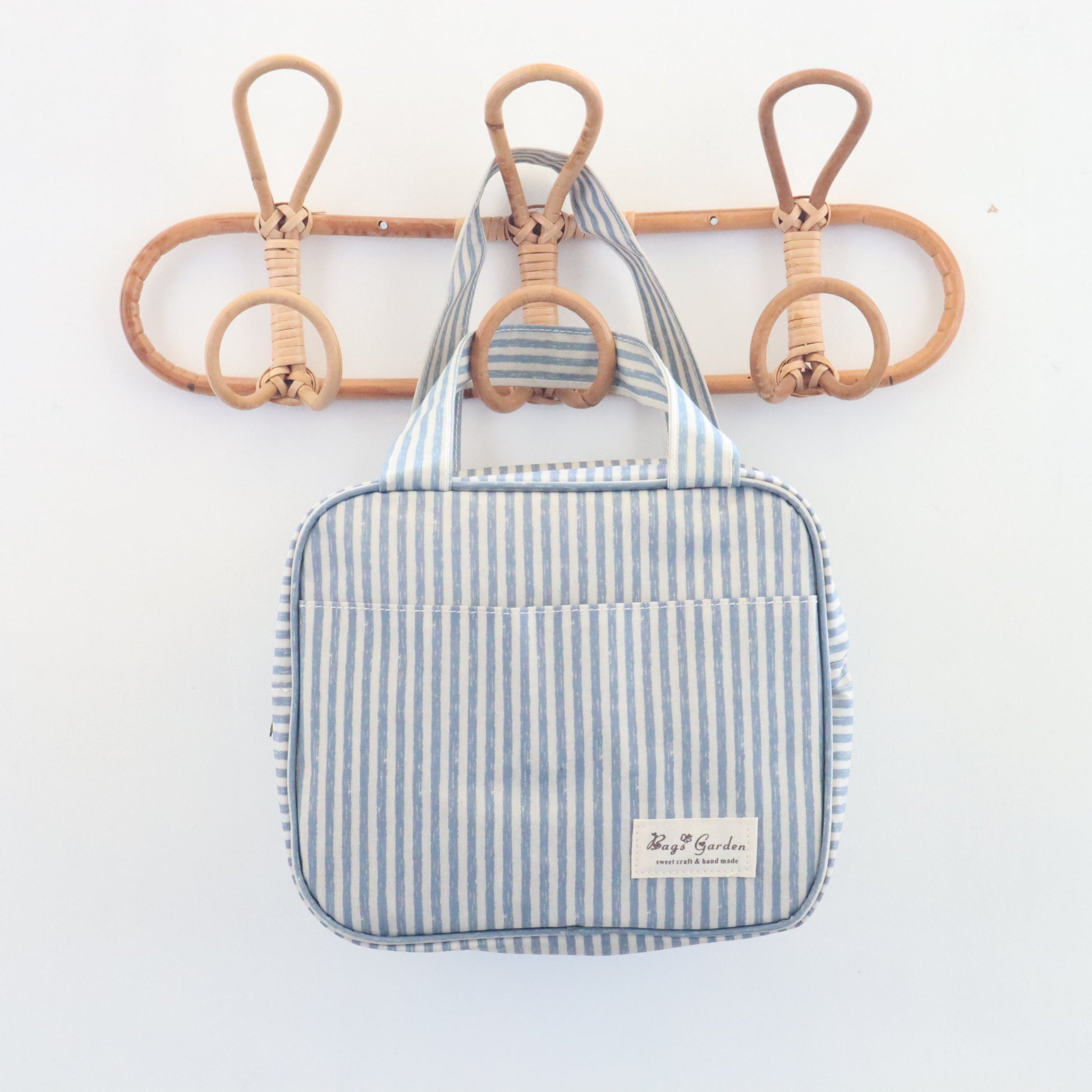 Bags Garden bolso de mano Cofre mini waterproof Rayas Azulado Bags Garden Bags Garden