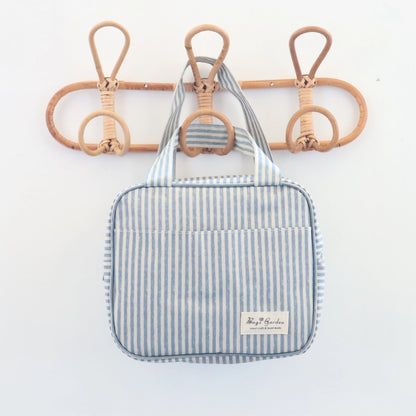 Bags Garden bolso de mano Cofre mini waterproof Rayas Azulado Bags Garden Bags Garden