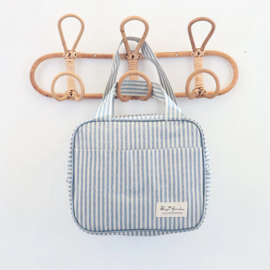 Bags Garden bolso de mano Cofre mini waterproof Rayas Azulado Bags Garden Bags Garden