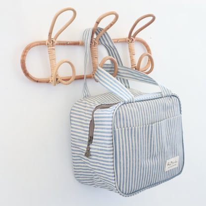 Bags Garden bolso de mano Cofre mini waterproof Rayas Azulado Bags Garden Bags Garden