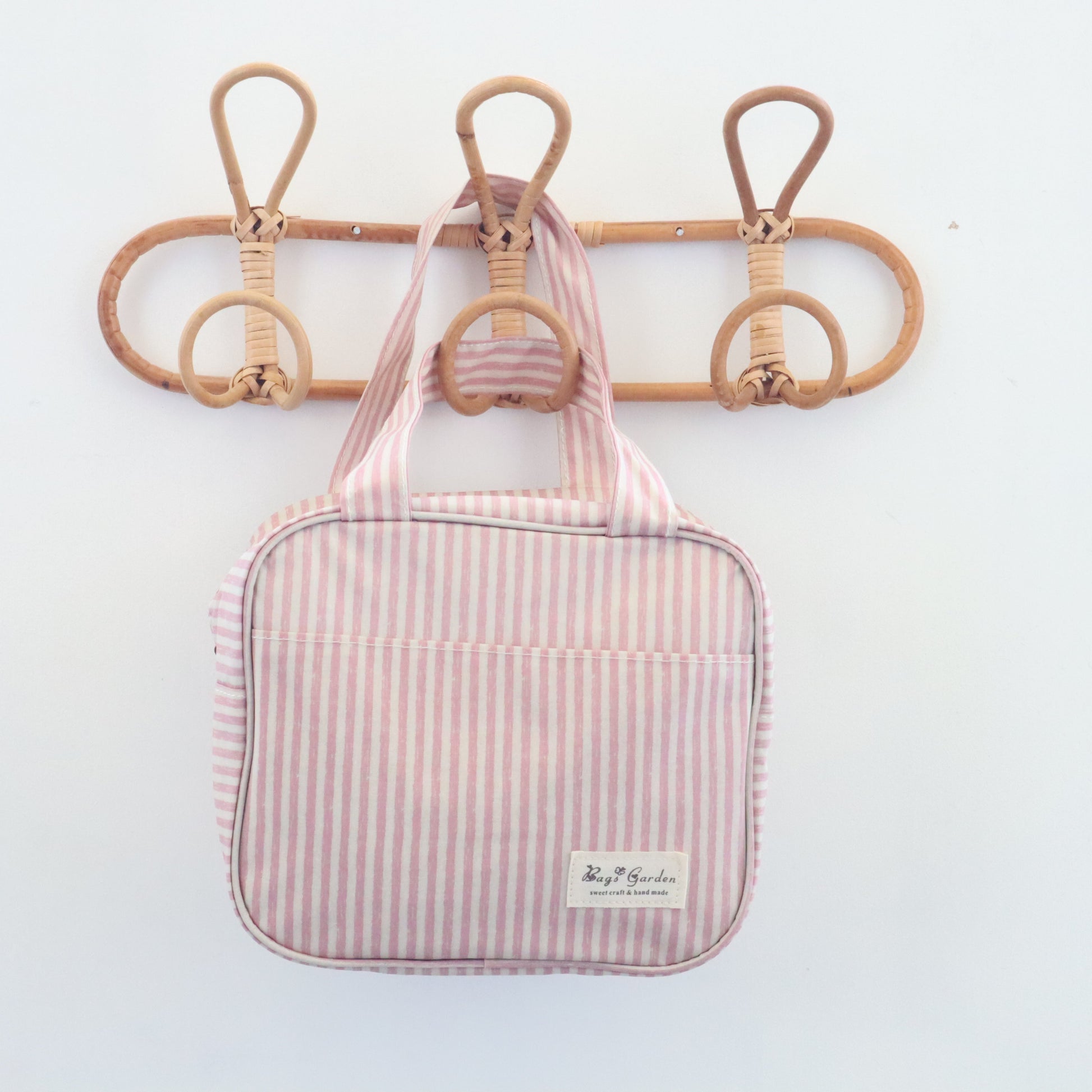 Bags Garden bolso de mano Cofre mini waterproof Rayas Empolvado Bags Garden Bags Garden