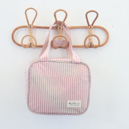 Bags Garden bolso de mano Cofre mini waterproof Rayas Empolvado Bags Garden Bags Garden