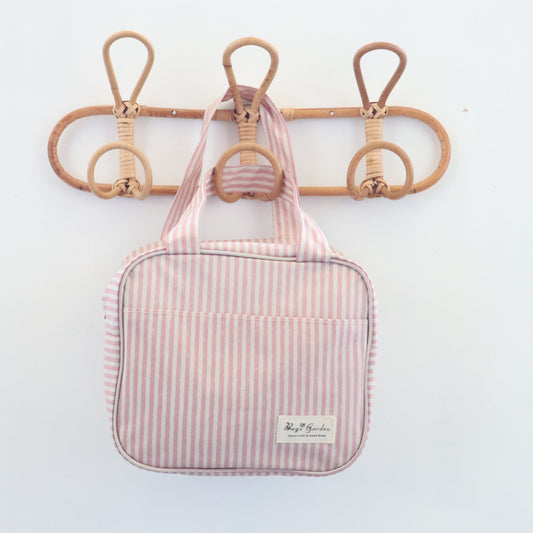 Bags Garden bolso de mano Cofre mini waterproof Rayas Empolvado Bags Garden Bags Garden