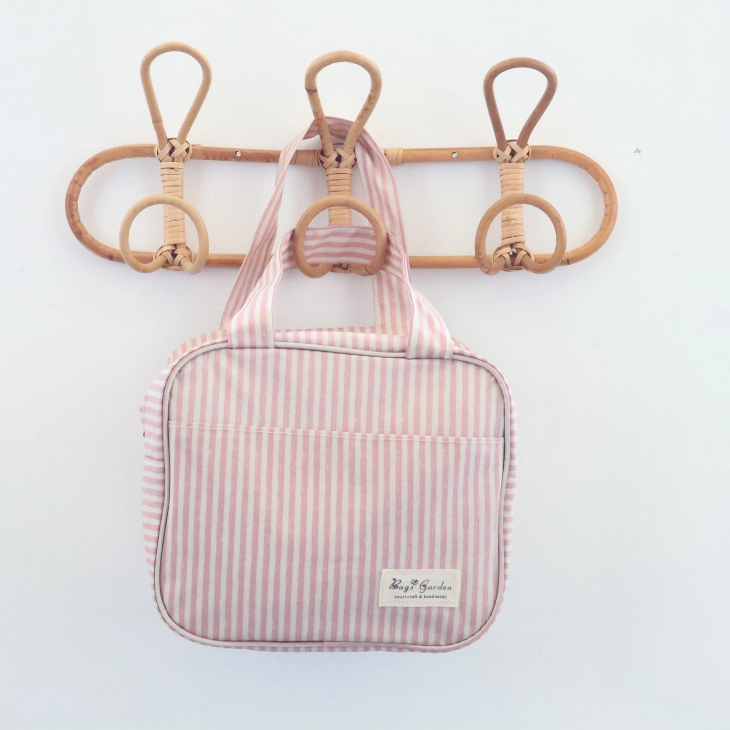 Bags Garden bolso de mano Cofre mini waterproof Rayas Empolvado Bags Garden Bags Garden