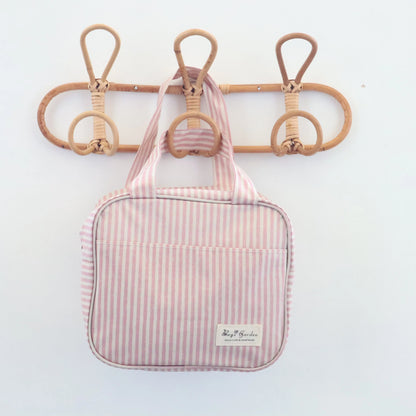 Bags Garden bolso de mano Cofre mini waterproof Rayas Empolvado Bags Garden Bags Garden