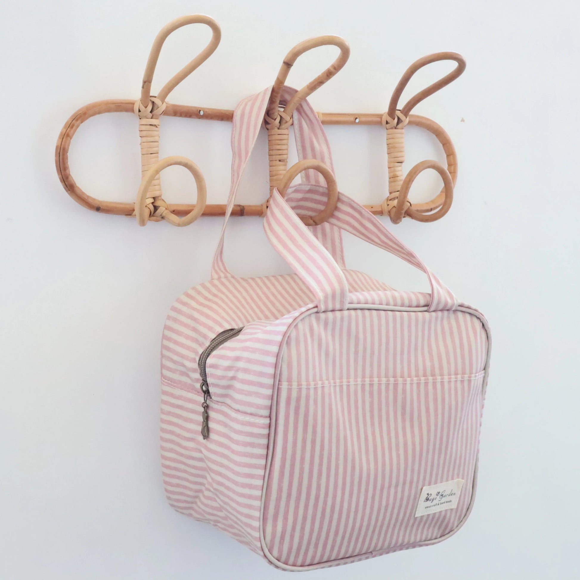 Bags Garden bolso de mano Cofre mini waterproof Rayas Empolvado Bags Garden Bags Garden