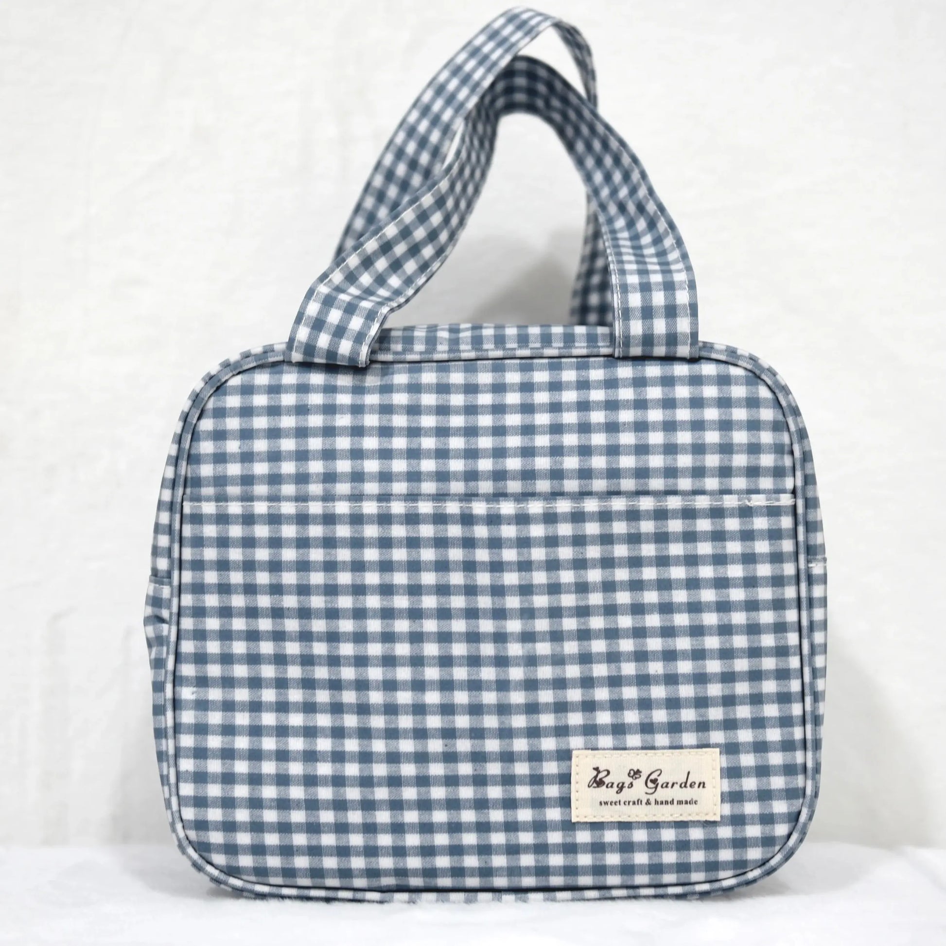 Bags Garden bolso de mano Cofre mini waterproof Vichy Marino Bags Garden Bags Garden