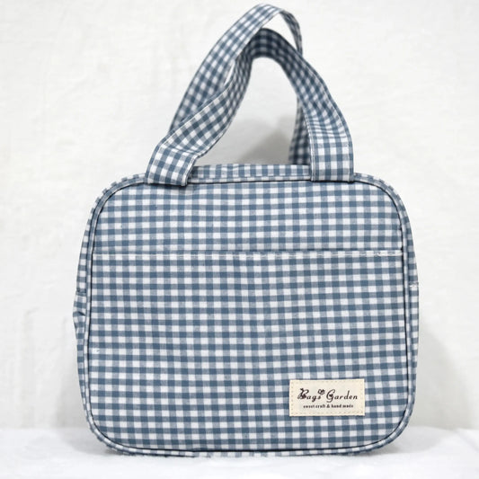 Bags Garden bolso de mano Cofre mini waterproof Vichy Marino Bags Garden Bags Garden