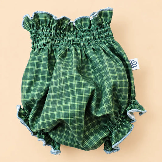 Cubrepañal con repulgo Dublín verde | BAPUM