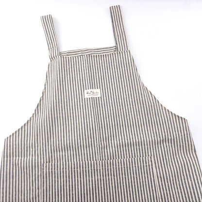 Bags Garden maleta Delantal algodón Rayas Gris Bags Garden Bags Garden