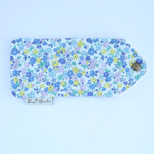 Bags Garden bolso de mano Funda de Gafas de Algodón Bags Garden floral Azahar Bags Garden