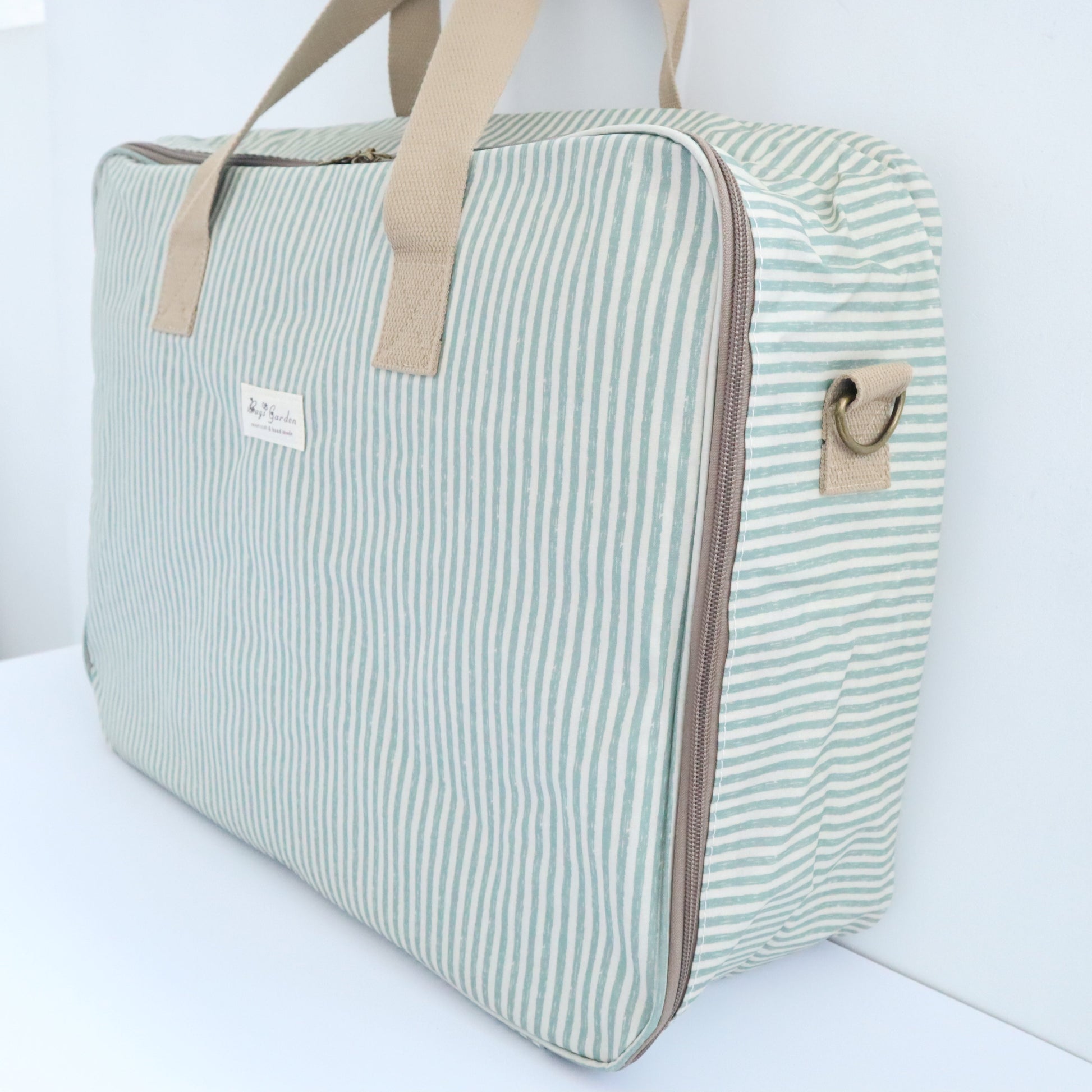 Bags Garden maleta Maleta de maternidad impermeable Bags Garden Rayas Mint Bags Garden