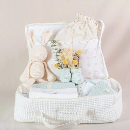 Maleta de maternidad Bapum Kids Maleta de maternidad para Hospital Waffle Crudo