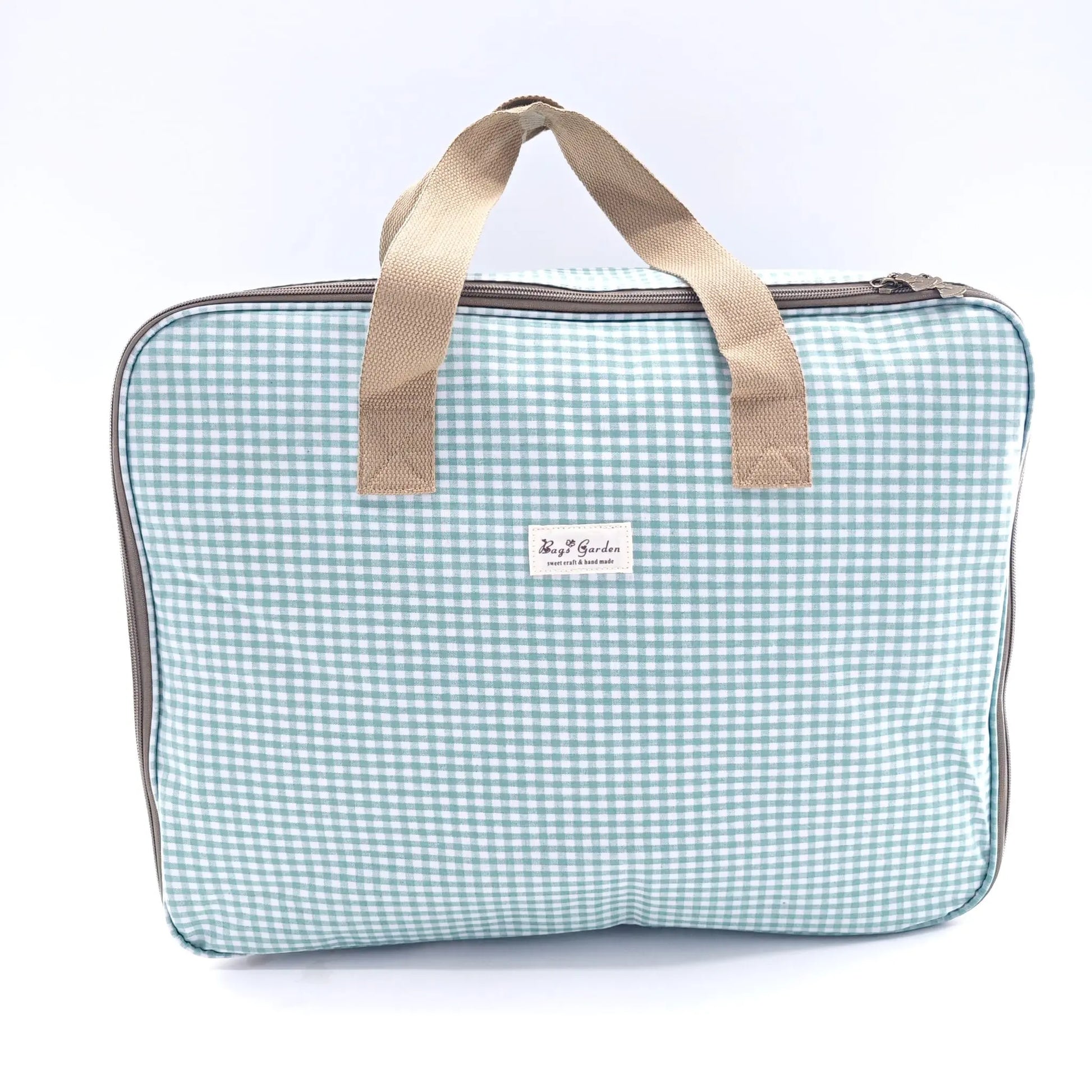 Bags Garden maleta Maleta waterproof Vichy Mint Bags Garden Maternidad Bags Garden