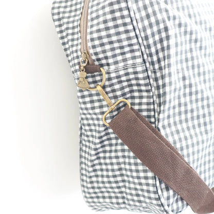 Bags Garden maleta Maletita waterproof Vichy Negro Bags Garden Bags Garden