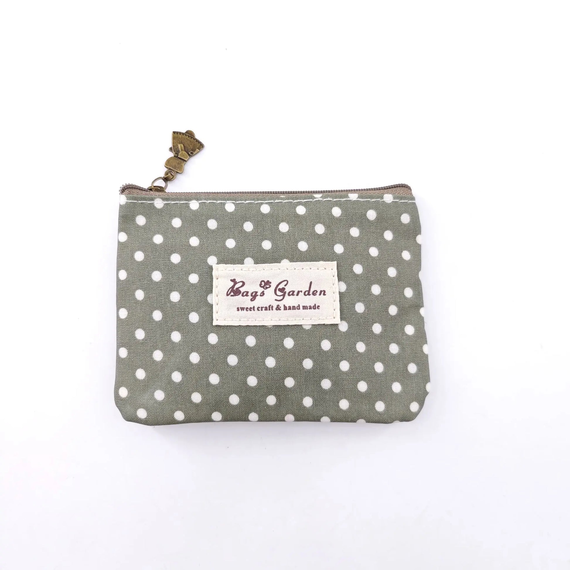 Bags Garden monedero Monedero Waterproof Lunares Verde Bags Garden Bags Garden