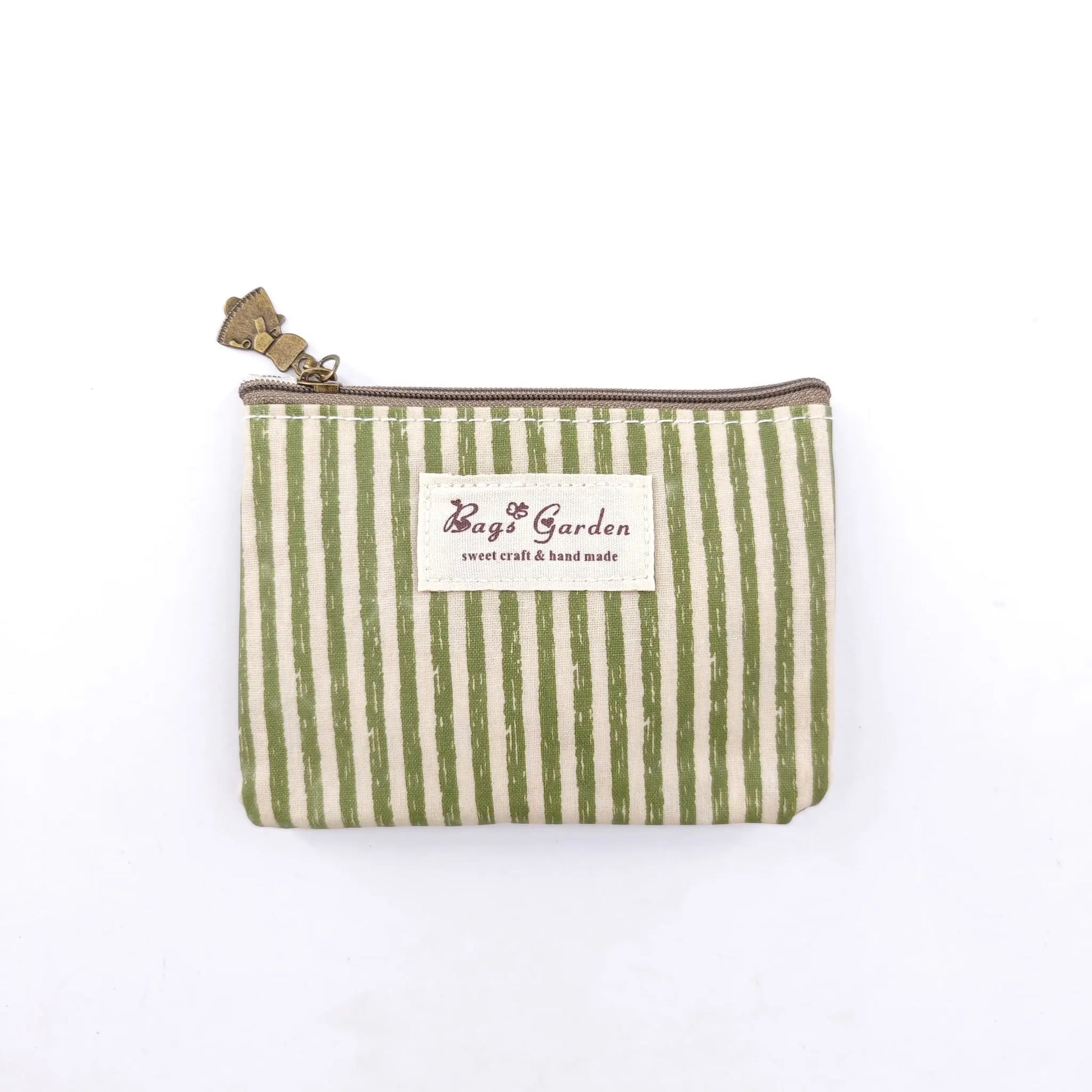 Bags Garden monedero Monedero Waterproof Rayas Verde Bags Garden Bags Garden