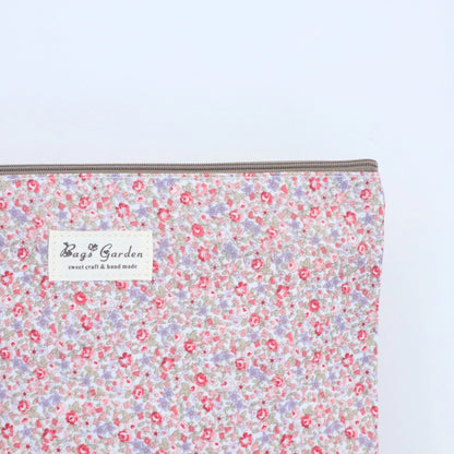 Neceser Maxi Impermeable Floral Frambuesa Bags Garden