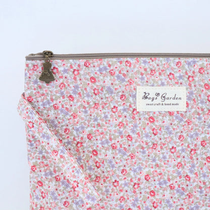 Neceser Maxi Impermeable Floral Frambuesa Bags Garden