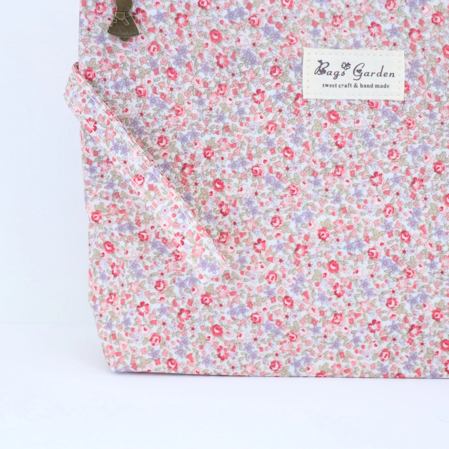 Neceser Maxi Impermeable Floral Frambuesa Bags Garden