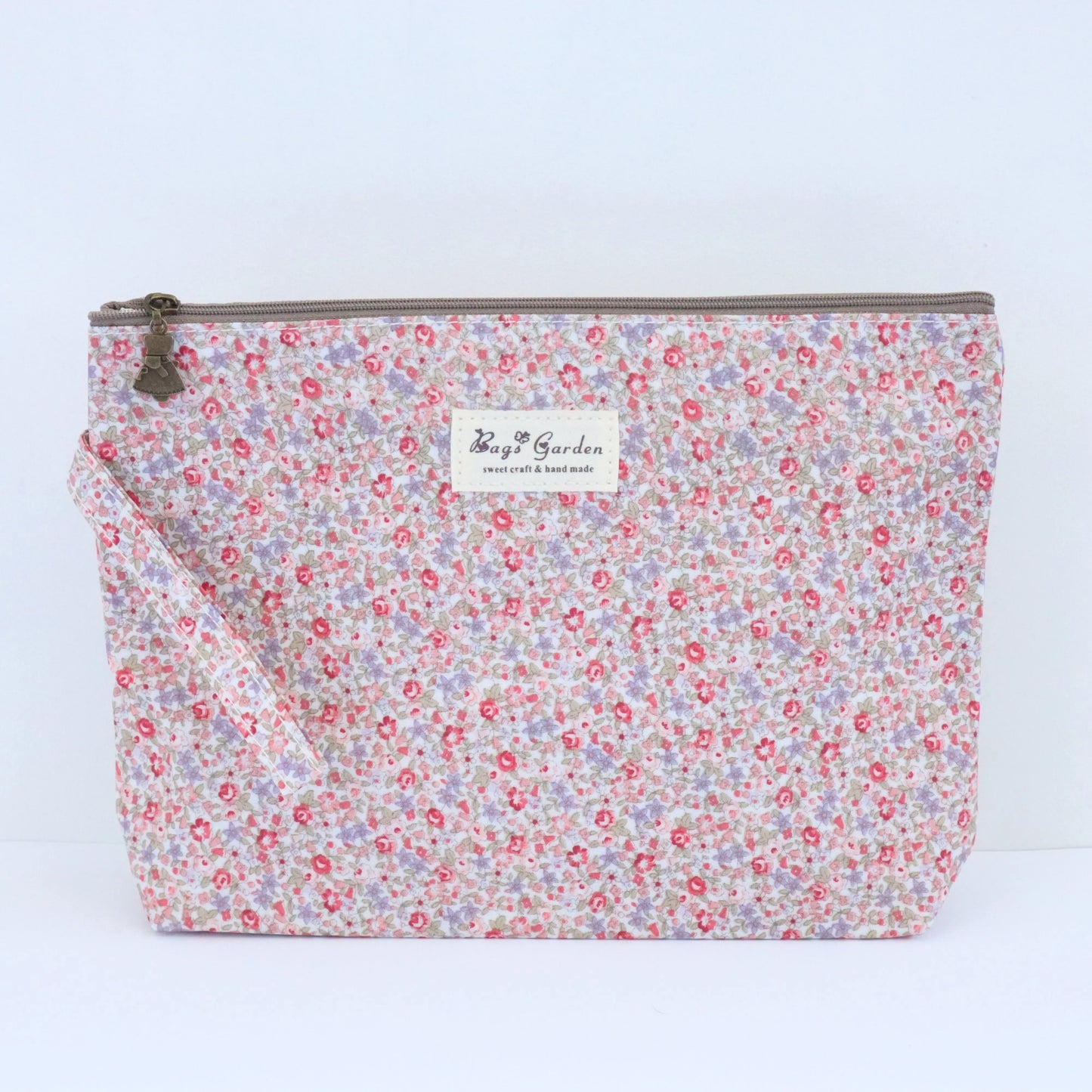Neceser Maxi Impermeable Floral Frambuesa Bags Garden