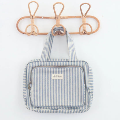 Bags Garden bolso de mano Neceser Maxi compartimentos waterproof Rayas Mint Bags Garden Bags Garden