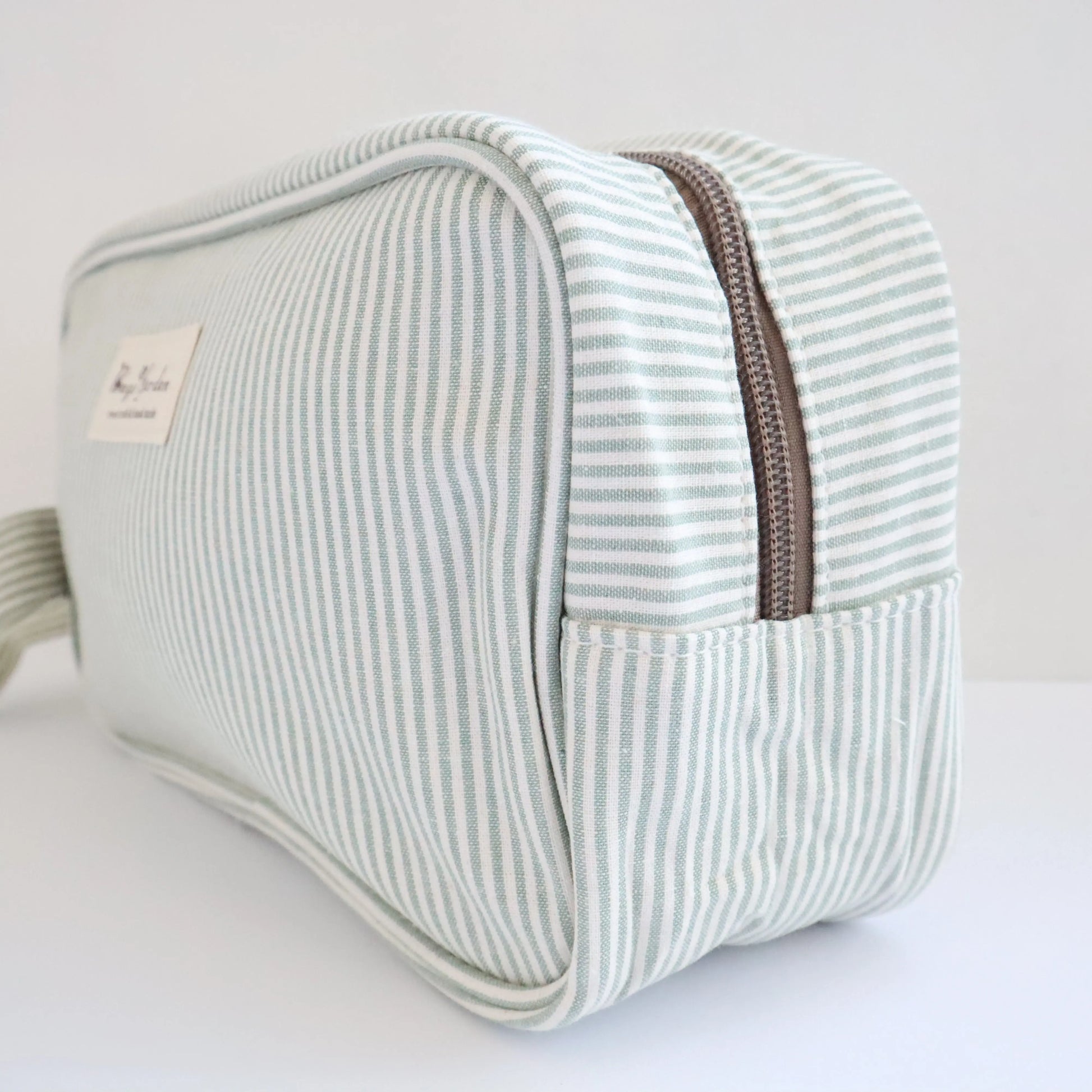 Bags Garden bolso de mano Neceser algodón Rayas Mint Bags Garden Bags Garden