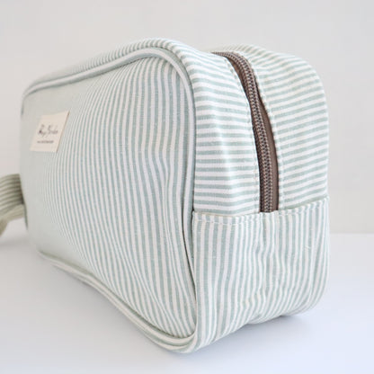 Bags Garden bolso de mano Neceser algodón Rayas Mint Bags Garden Bags Garden