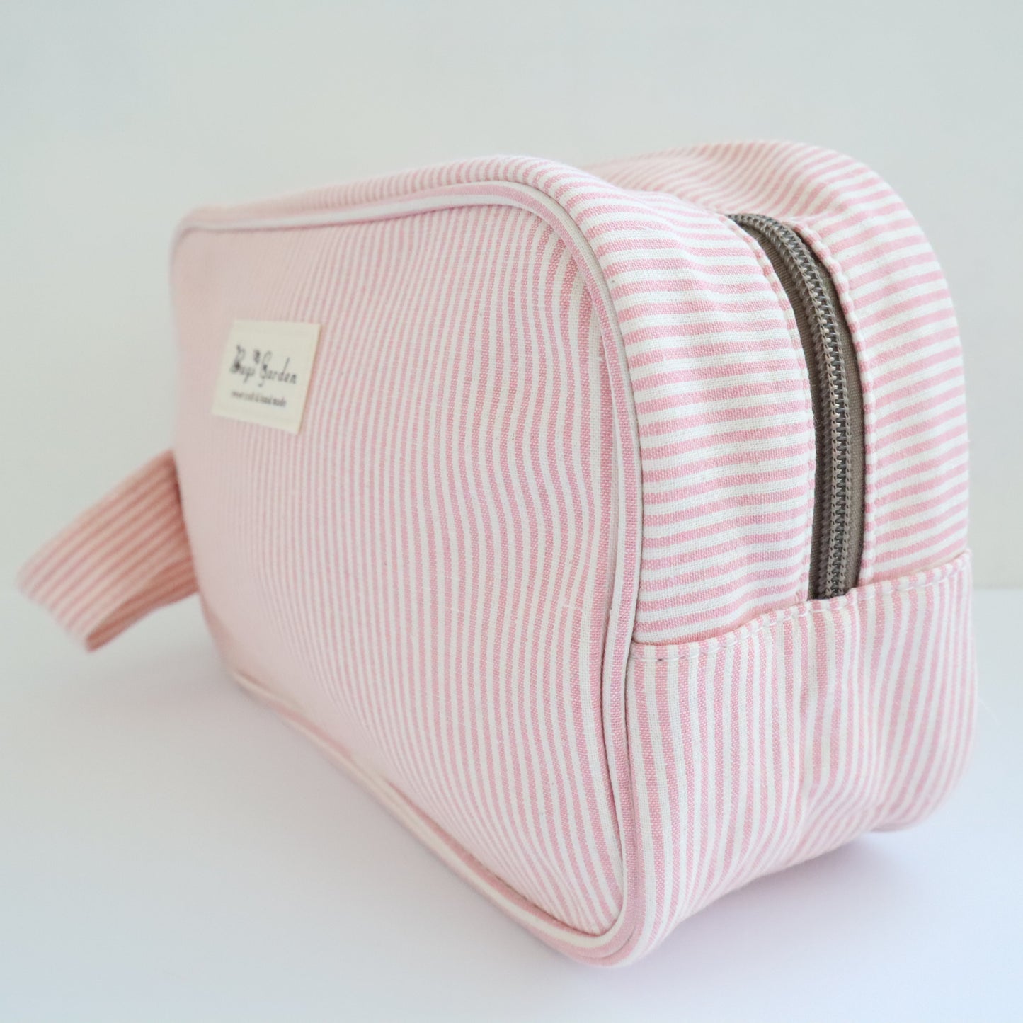 Bags Garden bolso de mano Neceser algodón Rayas Rosa Bags Garden Bags Garden