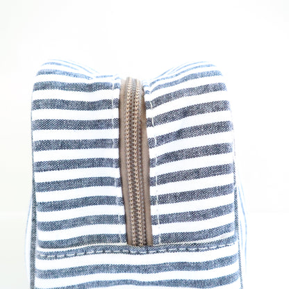 Bags Garden bolso de mano Neceser algodón Rayas ancha Negro Bags Garden Bags Garden