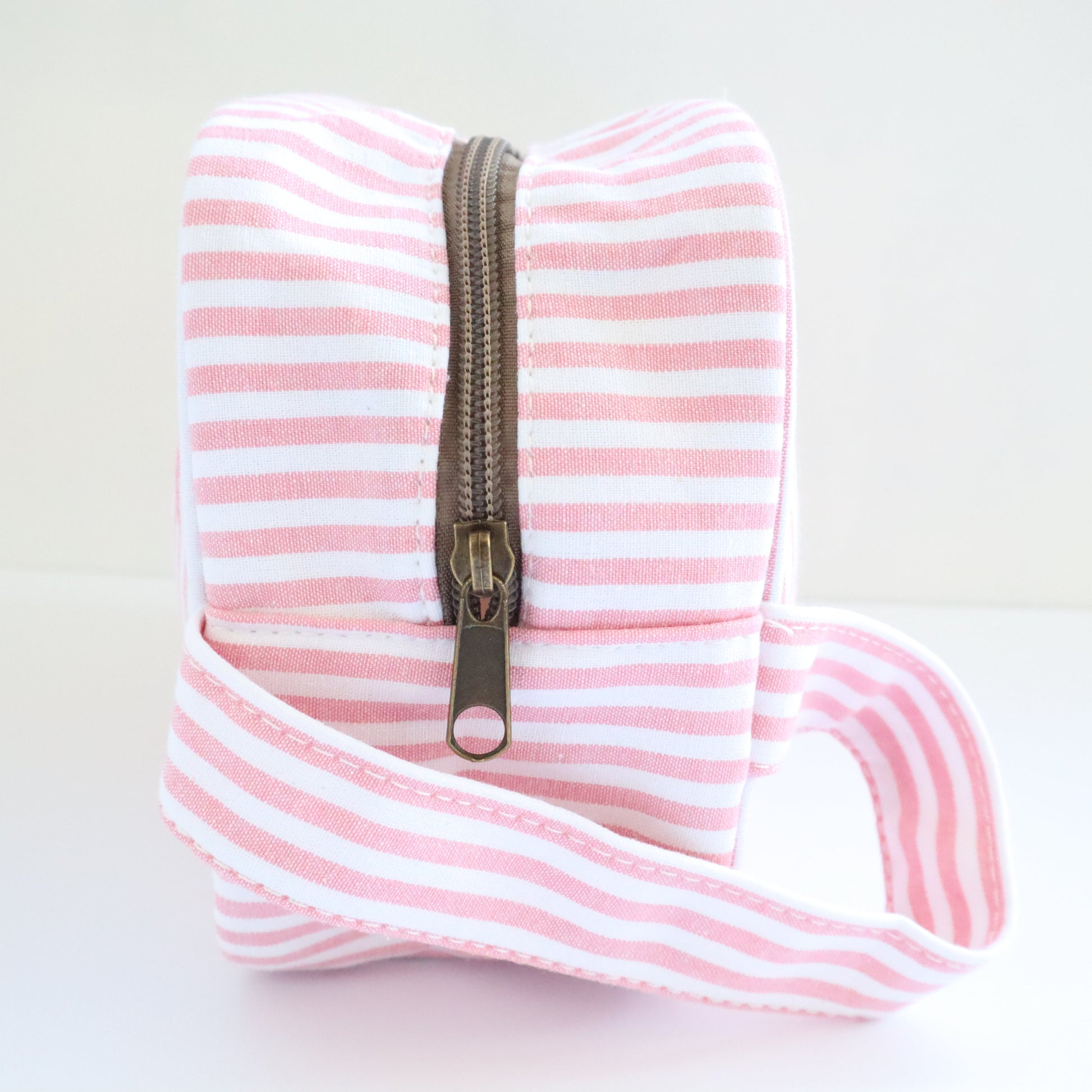 Bags Garden bolso de mano Neceser algodón Rayas ancha Rosa Bags Garden Bags Garden