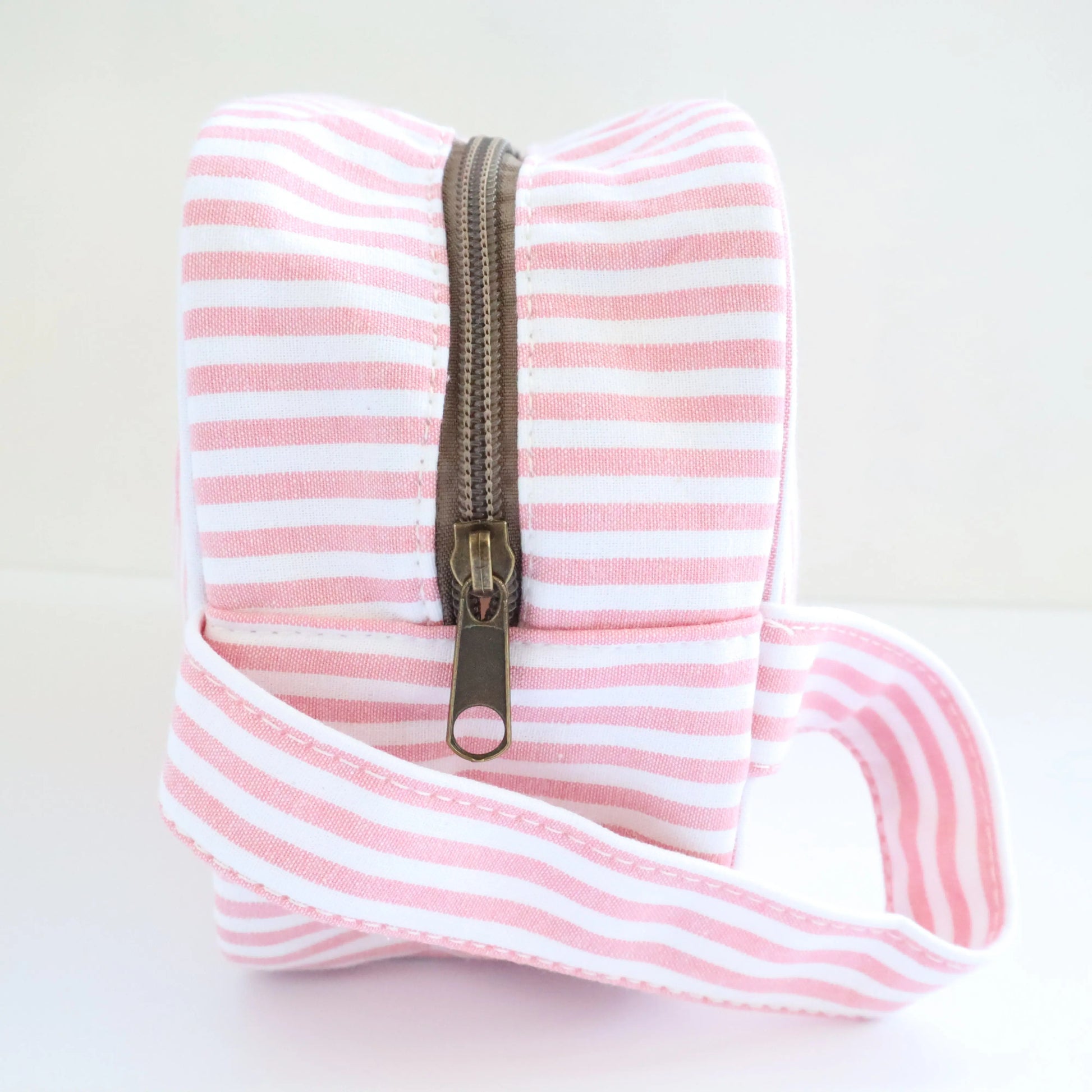 Bags Garden bolso de mano Neceser algodón Rayas ancha Rosa Bags Garden Bags Garden