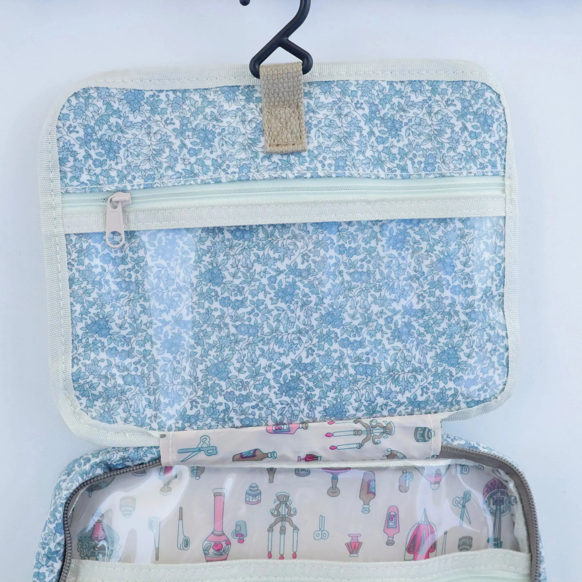 Bags Garden bolso de mano Neceser compartimentos impermeable Hibisco Bags Garden Bags Garden