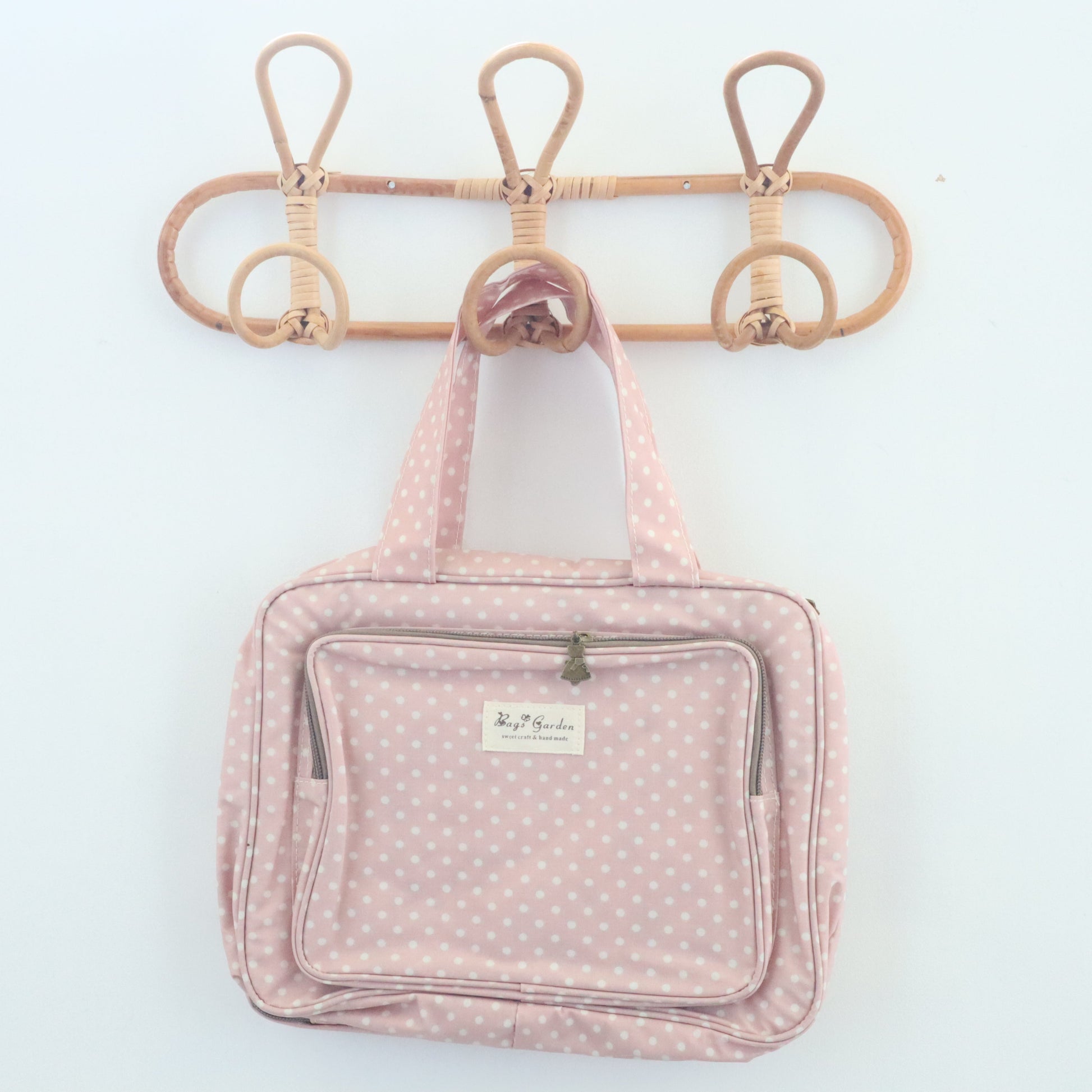 Bags Garden bolso de mano Neceser compartimentos waterproof Lunares Empolvado Bags Garden Bags Garden