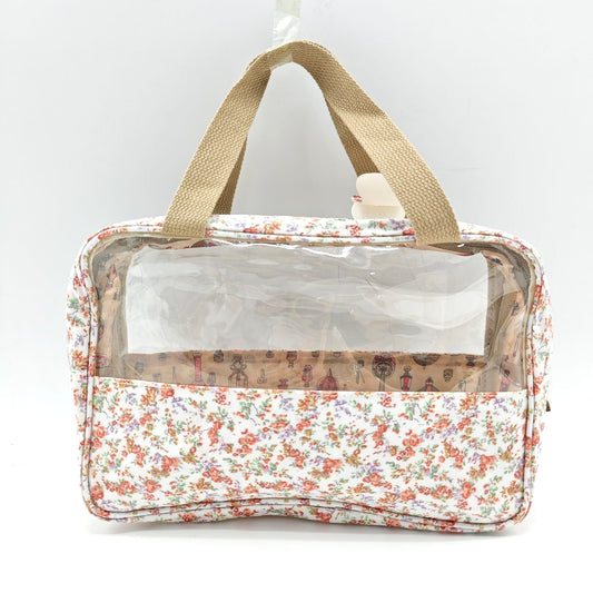 Bags Garden bolso de mano Neceser maquillaje impermeable con doble compartimento Fresilla Bags Garden Bags Garden