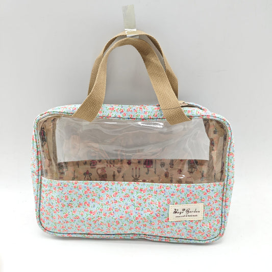 Bags Garden bolso de mano Neceser maquillaje impermeable con doble compartimento Ruibarbo Bags Garden Bags Garden