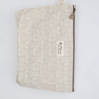Bags Garden neceser Neceser maxi waterproof Botanica Beige Bags Garden Bags Garden