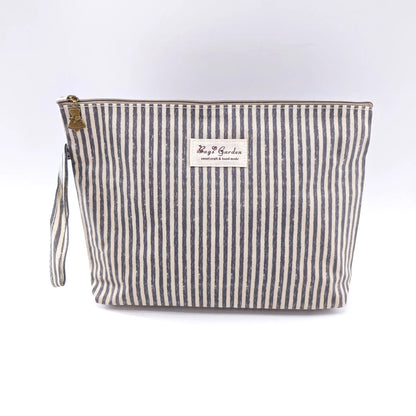 Bags Garden neceser Neceser maxi waterproof Rayas Gris Bags Garden Bags Garden