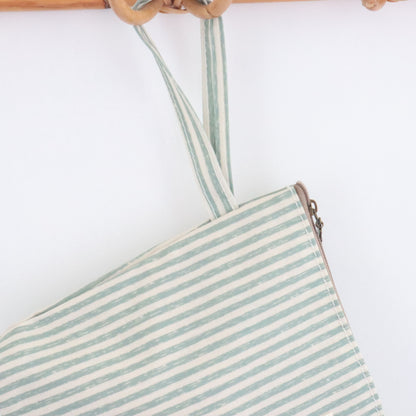 Bags Garden neceser Neceser maxi waterproof Rayas Mint Bags Garden Bags Garden