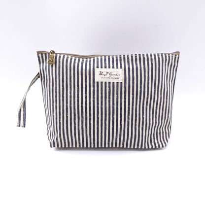 Bags Garden neceser Neceser maxi waterproof Rayas Negro Bags Garden Bags Garden