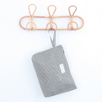 Bags Garden neceser Neceser maxi waterproof Rayas Negro Bags Garden Bags Garden