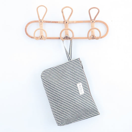 Bags Garden neceser Neceser maxi waterproof Rayas Negro Bags Garden Bags Garden