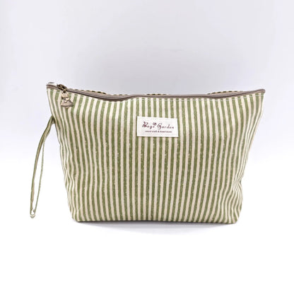 Bags Garden neceser Neceser maxi waterproof Rayas Verde Bags Garden Bags Garden