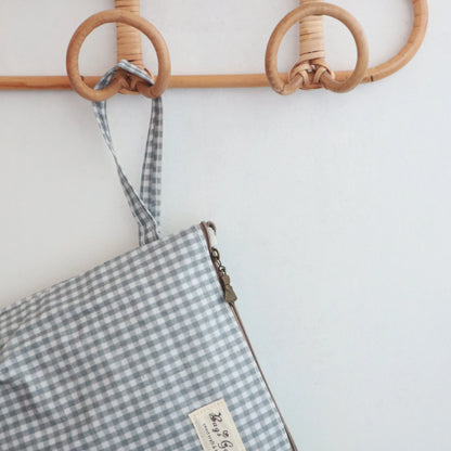 Bags Garden neceser Neceser maxi waterproof Vichy Gris Bags Garden Bags Garden