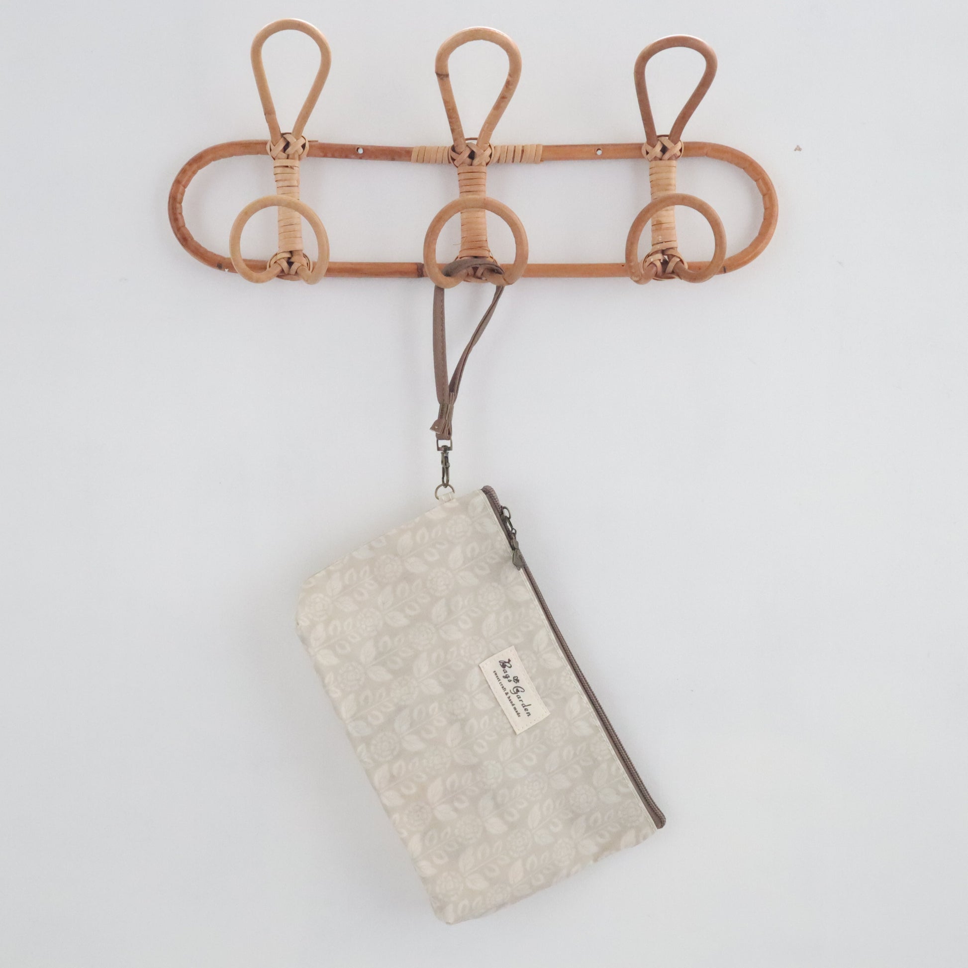 Bags Garden neceser Neceser mini waterproof Botánica beige Bags Garden Bags Garden