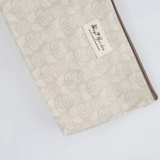 Bags Garden neceser Neceser mini waterproof Botánica beige Bags Garden Bags Garden
