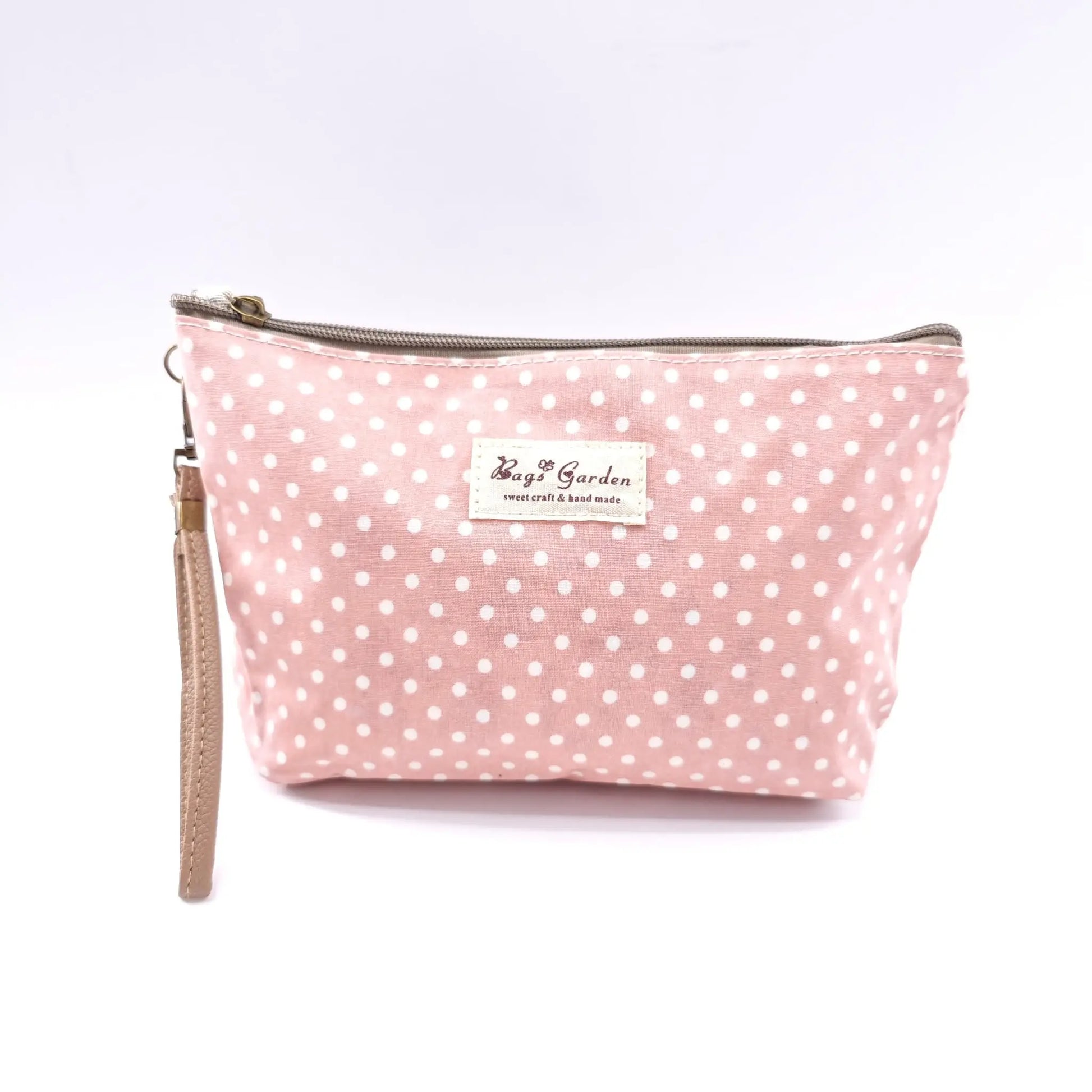 Bags Garden neceser Neceser mini waterproof Dots Rosa Bags Garden Bags Garden