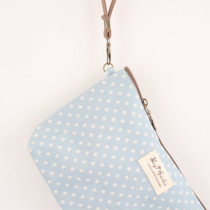 Bags Garden neceser Neceser mini waterproof Lunares Azulado Bags Garden Bags Garden