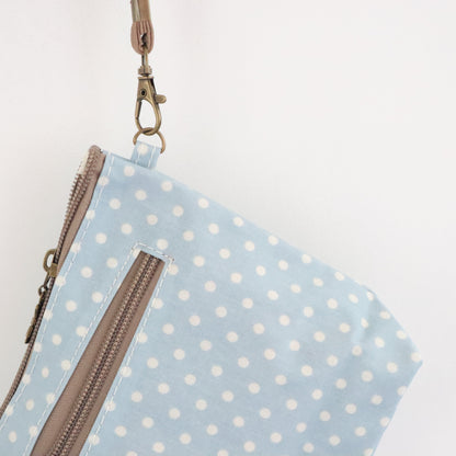 Bags Garden neceser Neceser mini waterproof Lunares Azulado Bags Garden Bags Garden